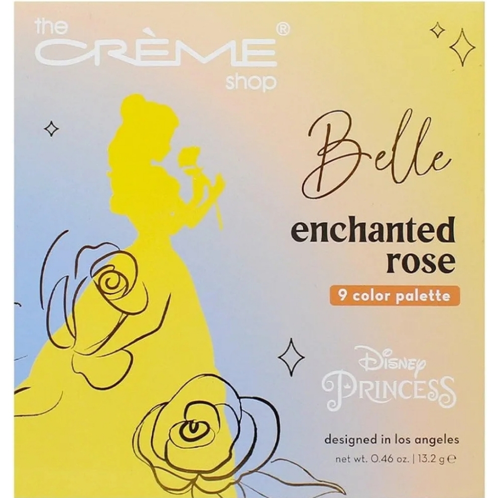 NEW Disney x‎ The Creme Shop Belle Enchanted Rose Eyeshadow Pallet